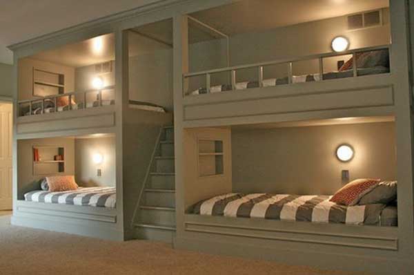 cool bunk bed rooms